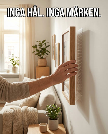 FiberGrepp- Ingen borr. Ingen spik. Inget kladd